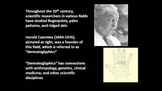 Dermatoglyphics The Scientific Study of Fingerprints [upl. by Barraza]