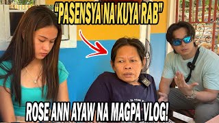 ANG HULING VLOG KINA ROSE ANN PINASOK NG SPONSOR [upl. by Wilscam]