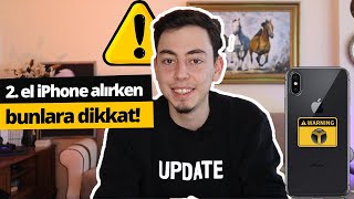 2 el iPhone alırken dikkat edilmesi gerekenler neler [upl. by Ahsikcin]