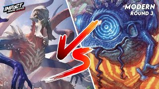 Dimir Frog Food Nick VS Eldrazi Tron Hector PAPER  Modern FNM at Impact Gaming Center [upl. by Llarret]