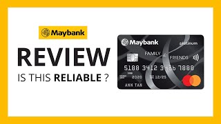 Maybank Family amp Friends Card  Test amp Review in 2024 is this credit card reliable [upl. by Layne]