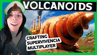 VOLCANOIDS ¡Construcción Superviencia y Minería  Gameplay Español [upl. by Daisie324]