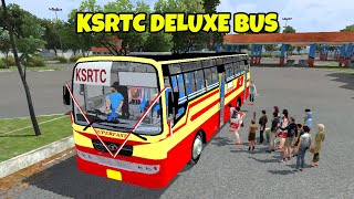 DRIVING KSRTC DELUXE BUS 😯 [upl. by Zebedee]