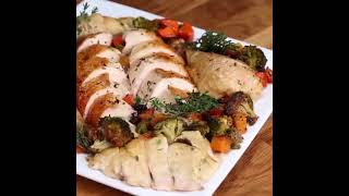 Seasoned Baked Chicken and Vegetables [upl. by Montagna]