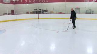 How to One Foot Stop on Ice Skates [upl. by Rima45]