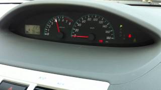 2008 Toyota Belta 10 X KSP92 speedometer [upl. by Hunley]