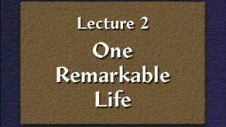 The Historical Jesus by Bart D Ehrman 02 One Remarkable Life [upl. by Eicyal552]