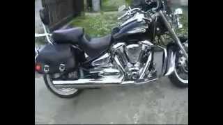 YAMAHA Roadstar wildstar SPEEDSTAR Megacone pipe sound [upl. by Demmahom]