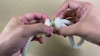 How To Tie A Fishermans Loop StepbyStep [upl. by Nnylhtak]