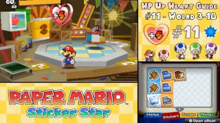 Paper Mario Sticker Star  HPUP Locations Guide [upl. by Burd794]