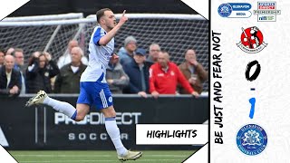 HIGHLIGHTS  Crusaders 01 Glenavon  14 Sept 2024 [upl. by Arraeis460]