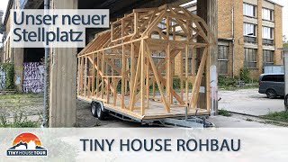 Neuer Stellplatz für unser Tiny House – Jetzt geht es an die frische Luft  TINY HOUSE TOUR [upl. by Irish]