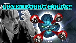 Democratic Luxembourg ChallengeCan You Survive HOI4 [upl. by Zephaniah]