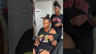 Watch me prank my client  😂😅funny hairstyles comedy [upl. by Ientruoc75]