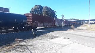 86car long NS 154 rolling thru Gainesville Ga on 10622 [upl. by Thirion]