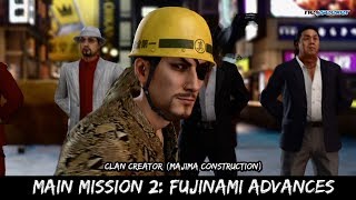 Yakuza Kiwami 2  Clan Creator Main Mission 2 Fujinami Advances [upl. by Cleary]