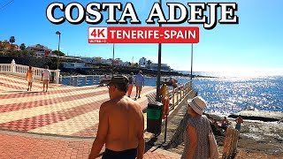 TENERIFE  COSTA ADEJE  Check the Current Appearance in this Place ☀️ 4K Walk ● December 2023 [upl. by Eintruoc583]