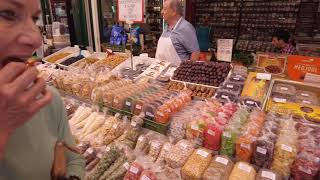 Naschmarkt is Viennas most popular market In Wienzeile over the Wien River  Vienna Austria  ECTV [upl. by Bixby696]