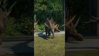 Chungkingosaurus Release Animation jurassicworld jurassicworldevolution2 chungkingosaurus [upl. by Eirehc]