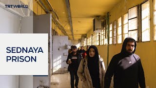 Syrian families storm infamous Sednaya prison [upl. by Malloch]