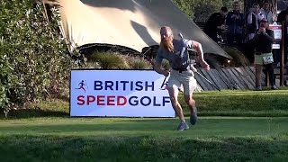 Global competitors race in British Speedgolf championships [upl. by Rolyak384]