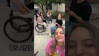 IYKYK wheelchairlife meandthedevil rollettesdance wheelchairproblems funnyshorts [upl. by Nance]