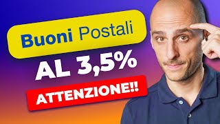 Buoni Postali Premium al 35 Conviene Investire  Analisi e Alternative [upl. by Etteniuqna396]