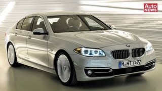 BMW 5er erhält Facelift Auf dem Weg zum Bestseller [upl. by Aerdnek682]