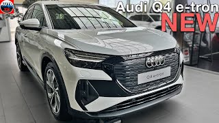 All New Audi Q4 etron 2024  Visual REVIEW interior amp exterior UPDATED [upl. by Murat]