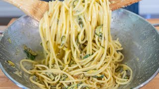 Spaghetti alla Nerano la vera e segretissima ricetta originale campana [upl. by Eblehs]