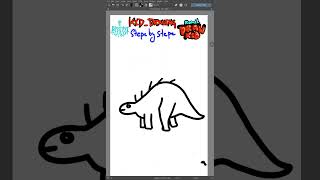 shorts kidsvideo kiddrawing dinasoure dinaso [upl. by Amjan]