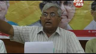 GSM criticises forcing Utpal Parrikar into politics [upl. by Lorrie]