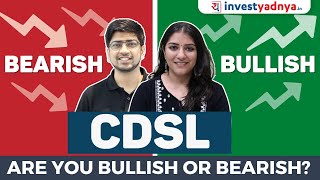 CDSL  Are you Bullish or Bearish CDSL share analysis 2023 [upl. by Onimixam]