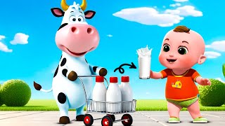 Lola The Cow Song New Compilation  Baby Want Milk  Animal Farm Songs Nursery Rhymes amp Kids Songs [upl. by Htebazileharas]