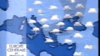 Tv5 France  Europe 1994 générique de présentation  extrait jt  météo [upl. by Vivienne]