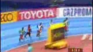 Bekele at the world indoor 3000 [upl. by Hcurob]