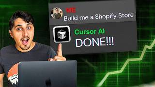 You Wont Believe How Easy Cursor AI Makes Shopify Design [upl. by Quita]