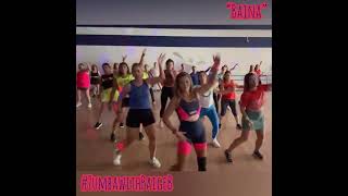 Baiana LIVE Zumba with Paige B [upl. by Aineles]