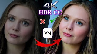 How to edit 4k Vedio in VN App 😲😲VN 4k video editing  4k video Editing  VN video editor [upl. by Ereveniug]