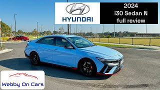 Driving the 2024 Hyundai i30 Sedan N So much fun for such little money hyundaii30n [upl. by Rooney]