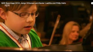 NDR Reportage 2018 Junge Virtuosen am Klavier Laetitia und Philip Hahn [upl. by Phila]