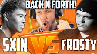 SXIN vs Frosty  GRAND BEATBOX BATTLE 2021 WORLD LEAGUE  Quarter Final BEATBOX REACTION [upl. by Morgun597]