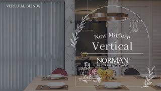 NORMAN® バーチカルブラインド  紹介動画 [upl. by Ocir]