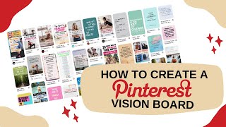 How to create your 2022 vision board with Pinterest [upl. by Brawner]