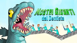 Mostri Giganti dal Dentista 🦖🦷 Un Video del Kaiju [upl. by Htebzil]