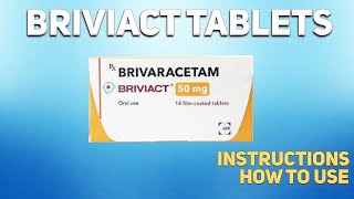 Briviact tablets brivaracetam how to use How and when to take it Who cant take brivaracetam [upl. by Grunenwald155]