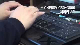 체리키보드Cherry G803800 [upl. by Eignat]