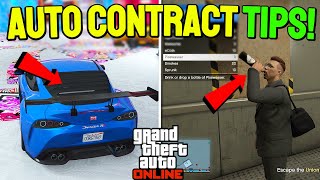 10 Must Know Tips for Auto Shop Contracts In GTA 5 Online [upl. by Idalia523]