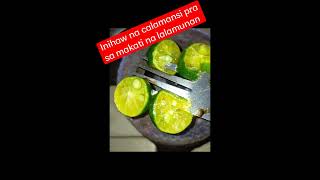 Gamot sa makating lalamunaninihaw na calamansi [upl. by Ydieh670]