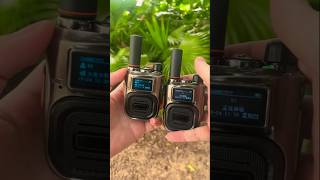 Mini Walkie Talkie Best Two Way Radio  Walkie Talkie shorts [upl. by Lehcim]